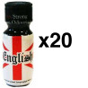 UK Leather Cleaner  ENGLISH 25ml x20